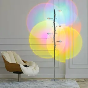 5-Head Sunset Floor Lamp