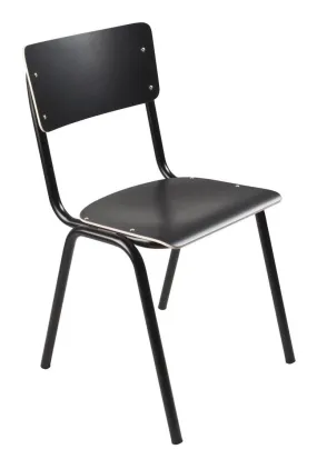 BACK TO SCHOOL chair black