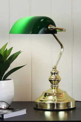 Bankers Table Lamp