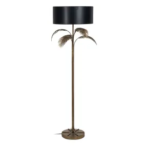 Floor Lamp Black Golden 50 x 50 x 168 cm