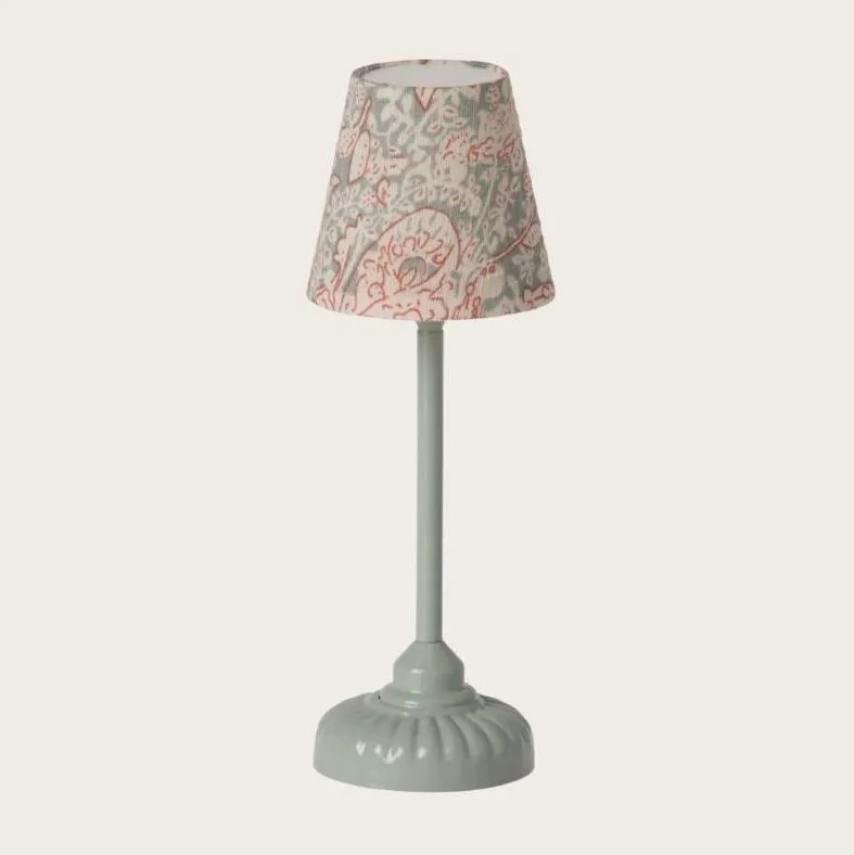 Maileg Vintage Floor Lamp, Mouse, Mint