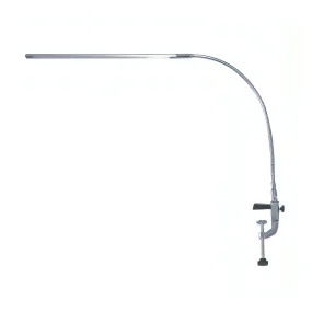 Native Lighting - Silver Slim Lamp (aluminium neck, desk clamp, USB powered)