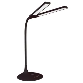 Pivot LED Desk Lamp with Dual Shades