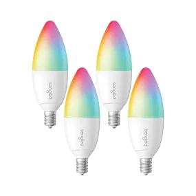 Zigbee Candle Color B11/E12 4 Packs - Hub Required